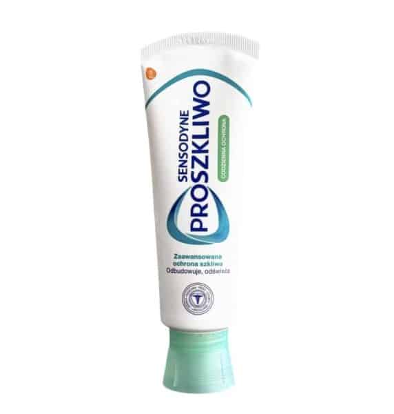 خمیر دندان سنسوداین Sensodyne سری Proszkliwo مدل Codzienna Ochrona حجم 75 میل Sensodyne Proszkliwo Codzienna Ochrona Toothbrush 75ml