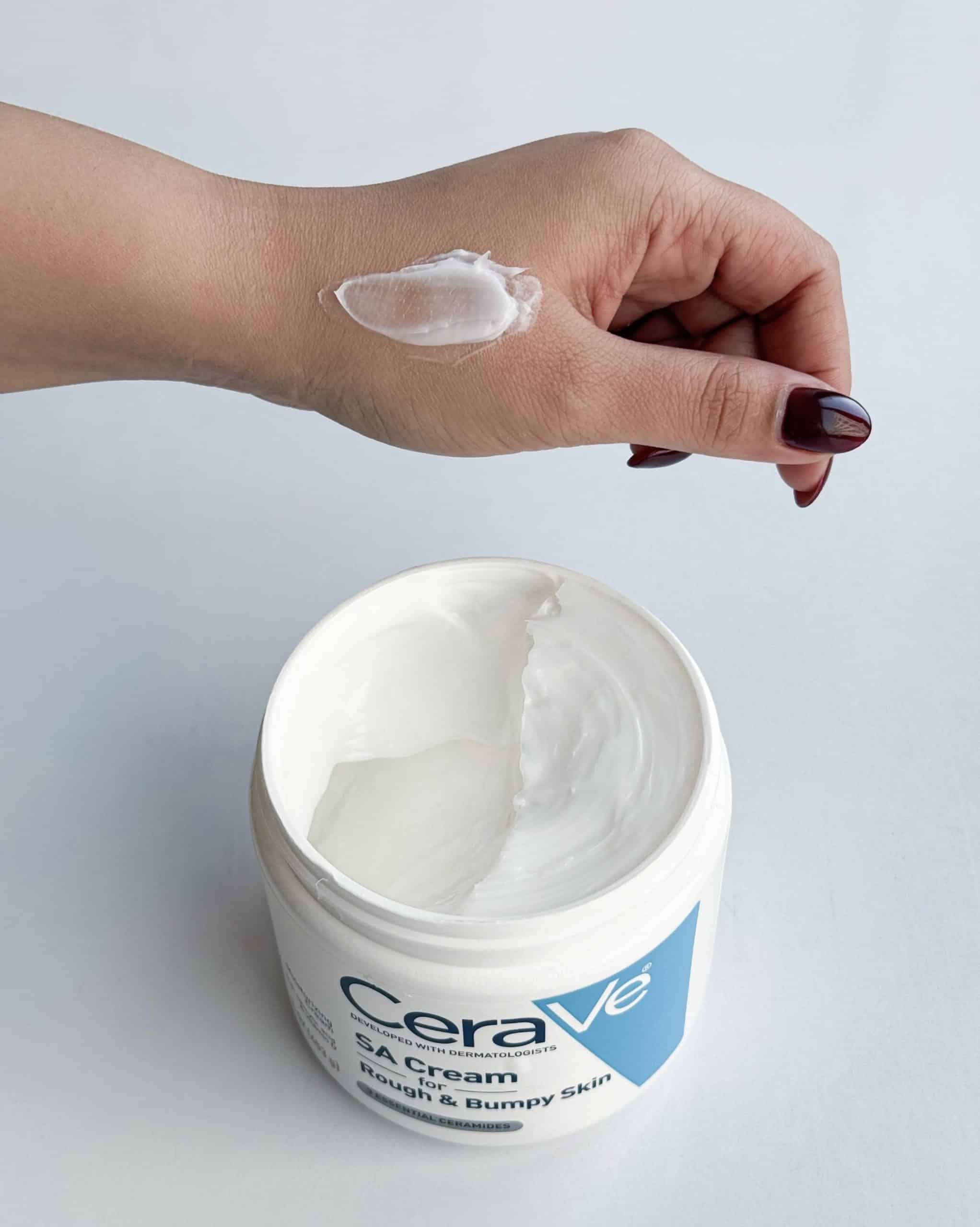 کرم مرطوب کننده SA اسید سالیسیلیک سراوی 453 گرم CERAVE SA Salicylic acid serum moisturizing cream CERAVE