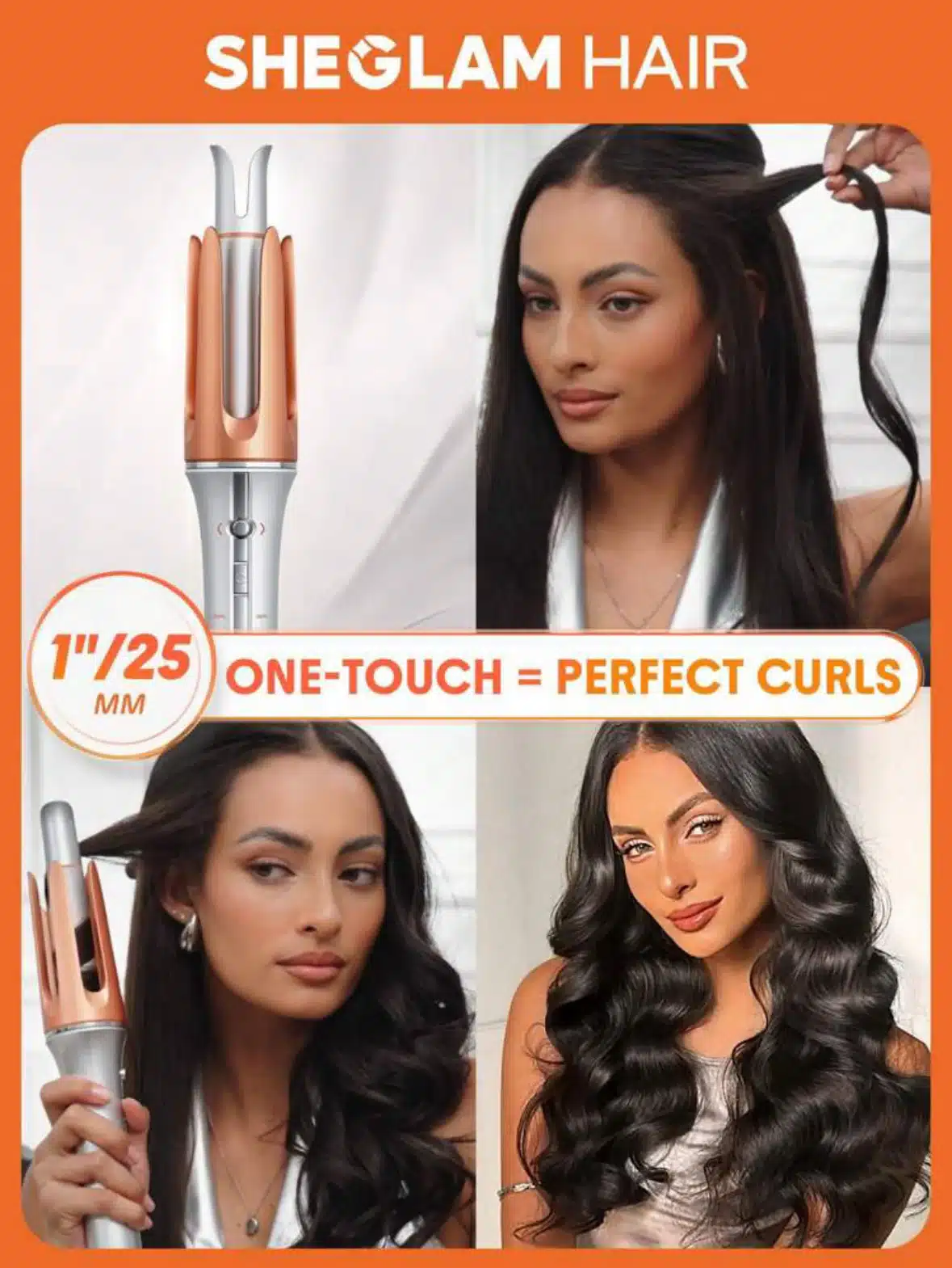 دستگاه کرلی شیگلم- 25mm  It-Curl One-Touch Instant Curler