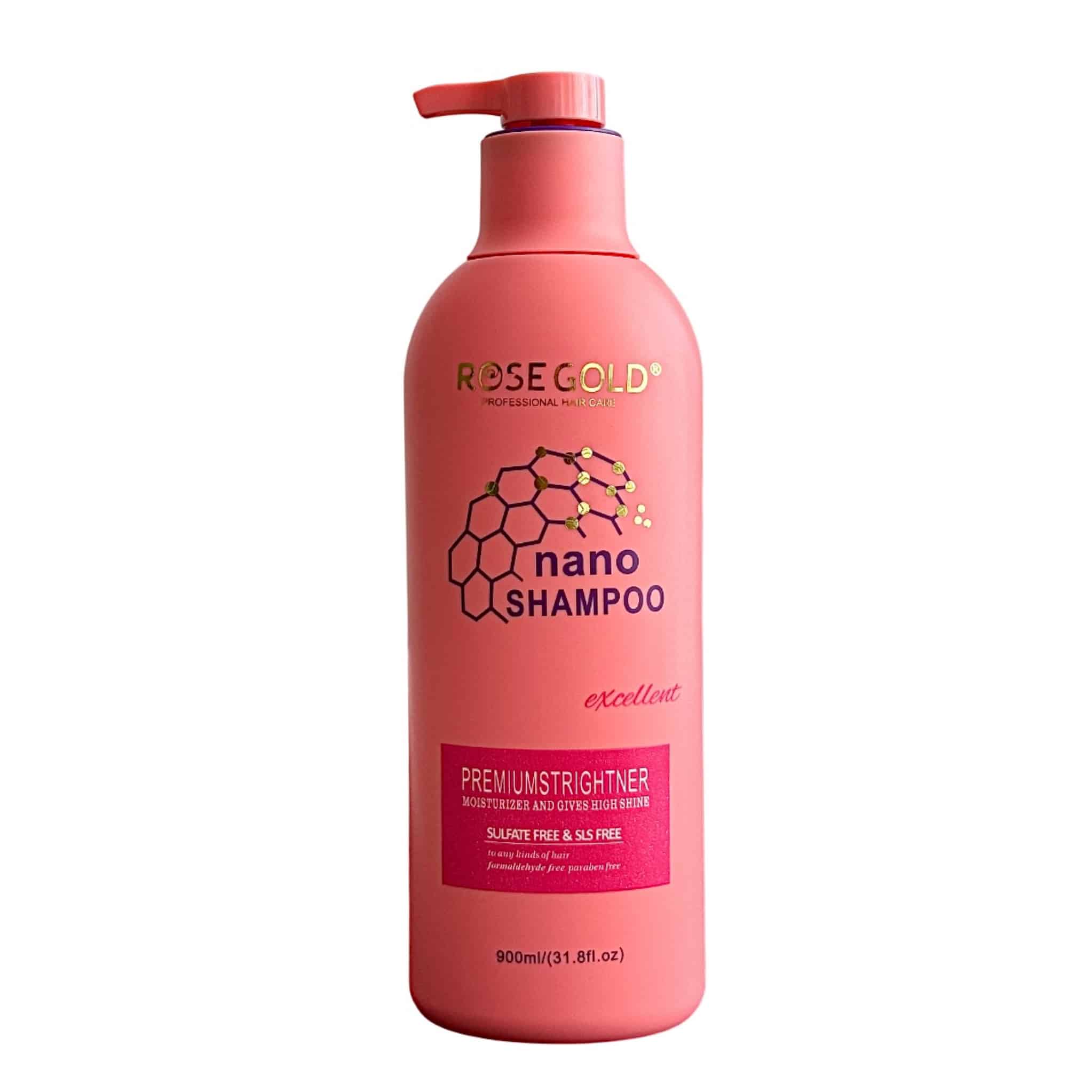 شامپو مو نانو رزگلد 900 میل NANO Rose Gold