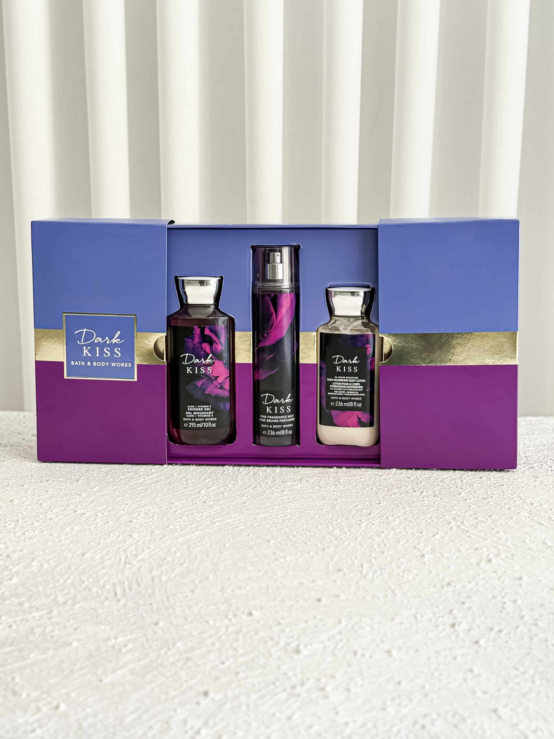 ست هدیه زنانه دارک کیس بث اند بادی ورکس _ بادی میست ، بادی لوشن ، شاور ژل Bath & Body Works Dark Kiss