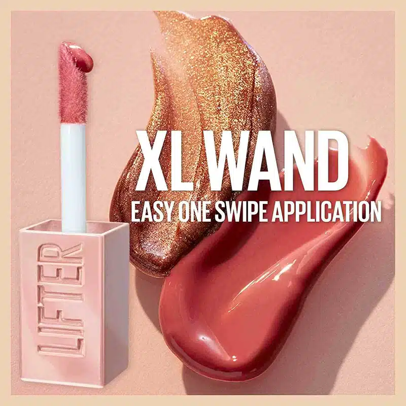 لیپ گلاس های میبلین در رنگ بندی Maybelline Lifter Gloss Hydrating Lip Gloss with Hyaluronic
