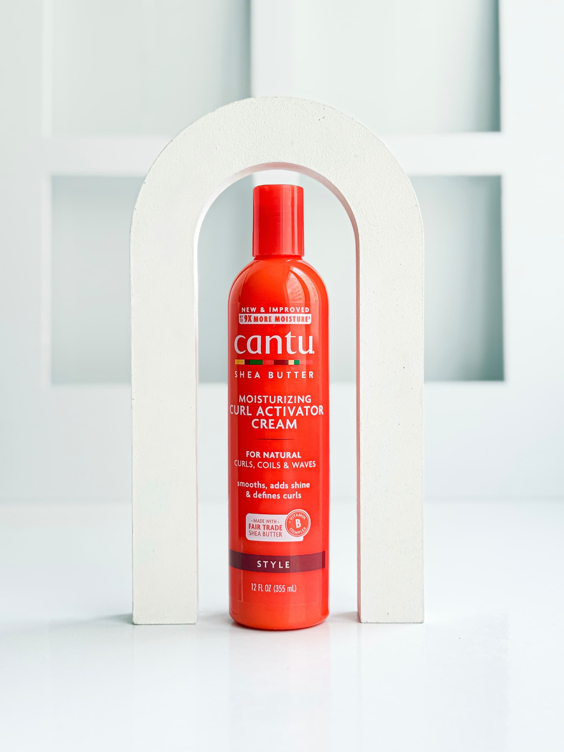 کرم موی فر مرطوب کننده کره شی باتر کانتو 355 میل Cantu Moisturizing Curl Activator Cream