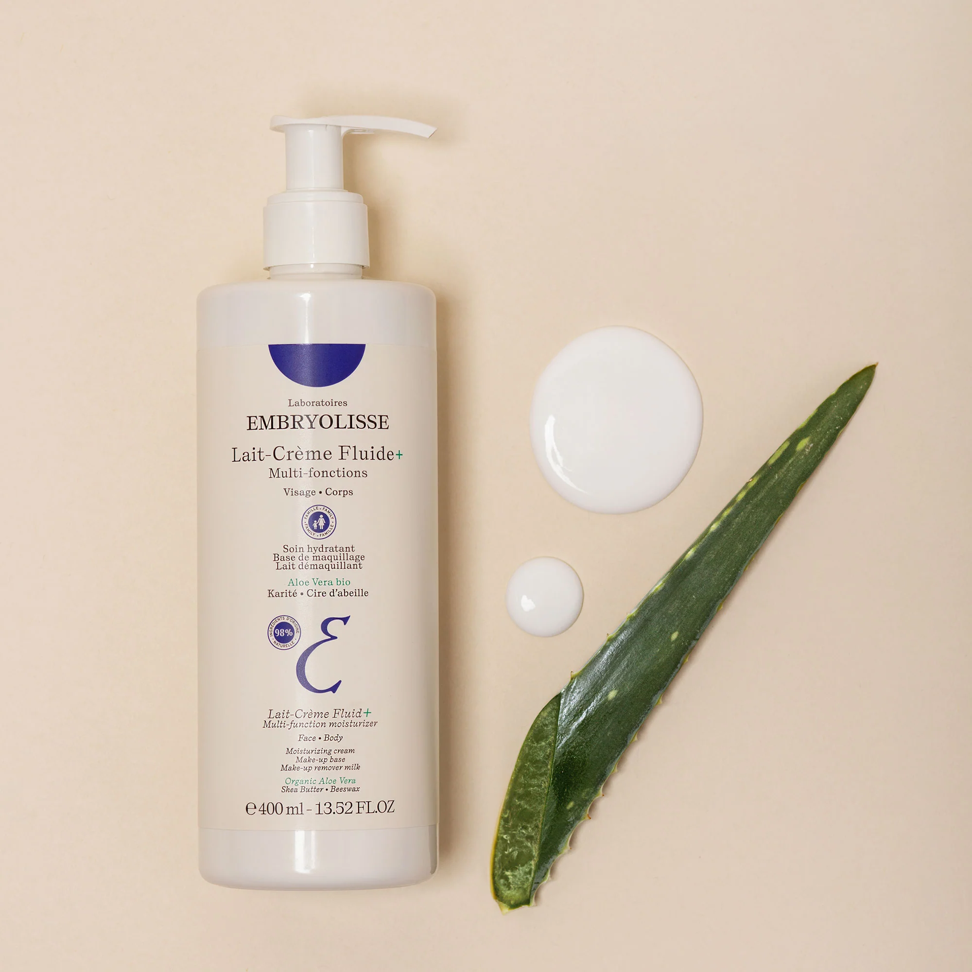 شیر مرطوب کننده چند منظوره امبریولیس 400 میل Embryolisse Lait-Crème Fluid
