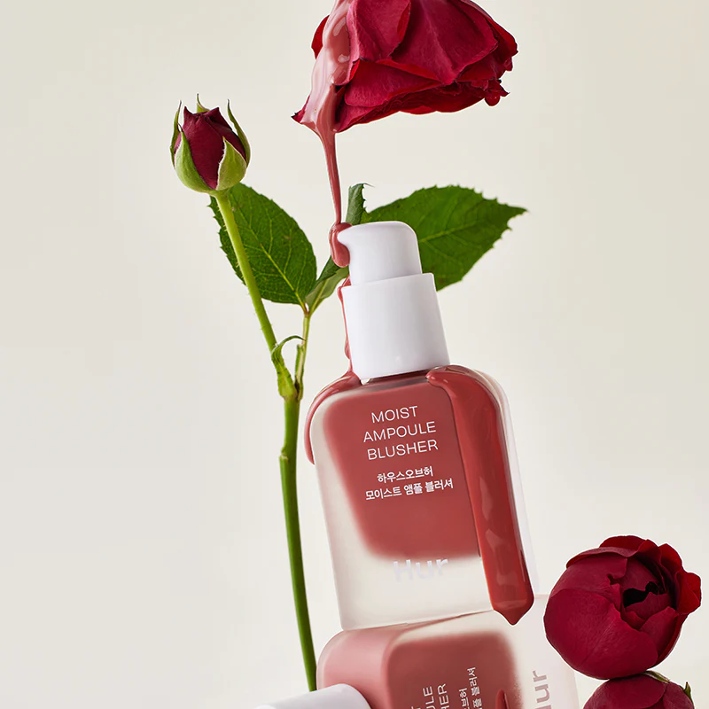 رژ گونه آمپولی هاوس آف هور 20 میل در رنگ های متنوع Hur HOUSE OF HUR Moist Ampoule Blusher