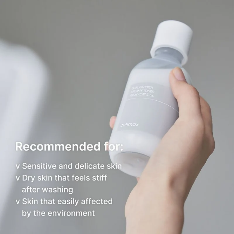 تونر کرمی دوگانه سلیمکس تقویت کننده سد دفاعی 150 میل  Celimax Dual Barrier Creamy Toner