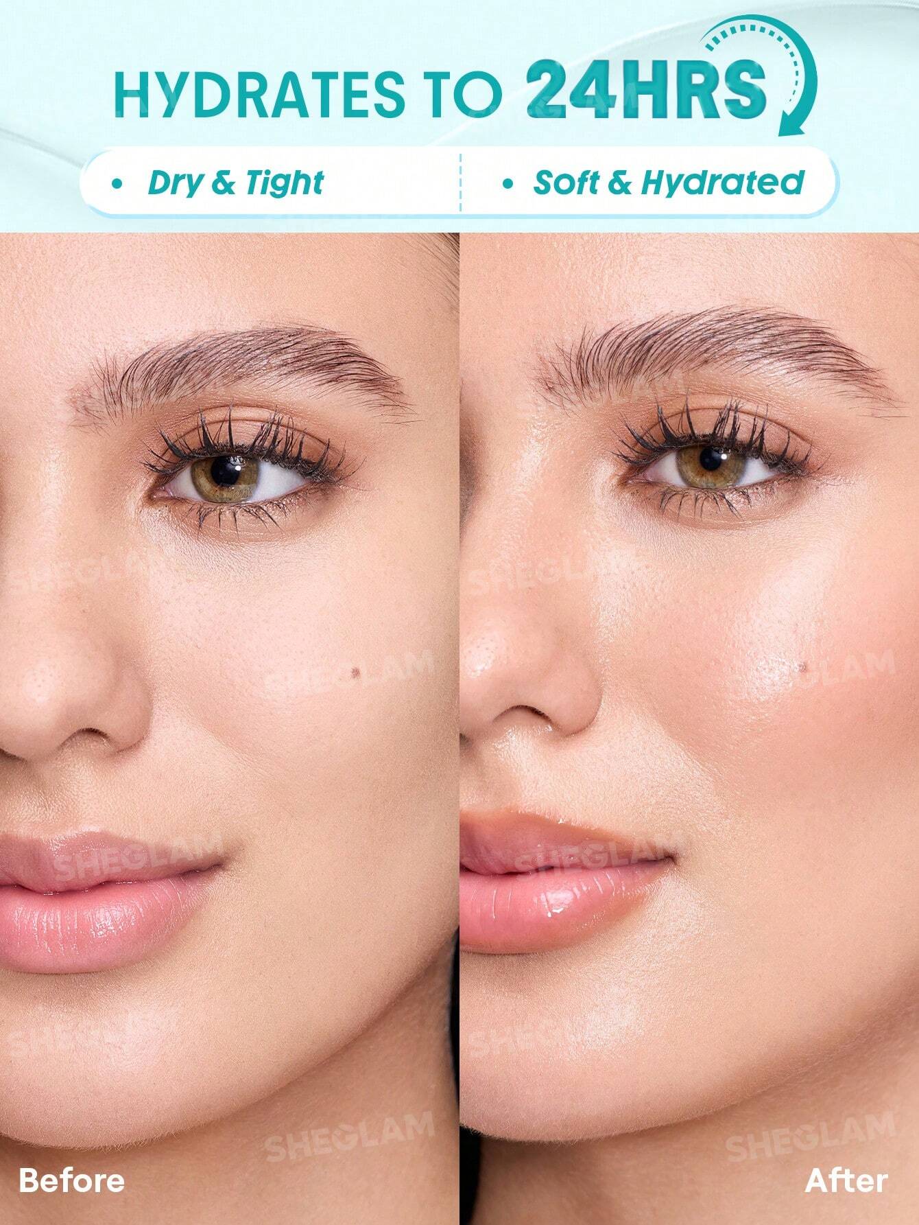 ژل پرایمر کاسه ای آبرسان 24 ساعته شیگلم حجم 50 گرم SHEGLAM Hydroslime Primer
