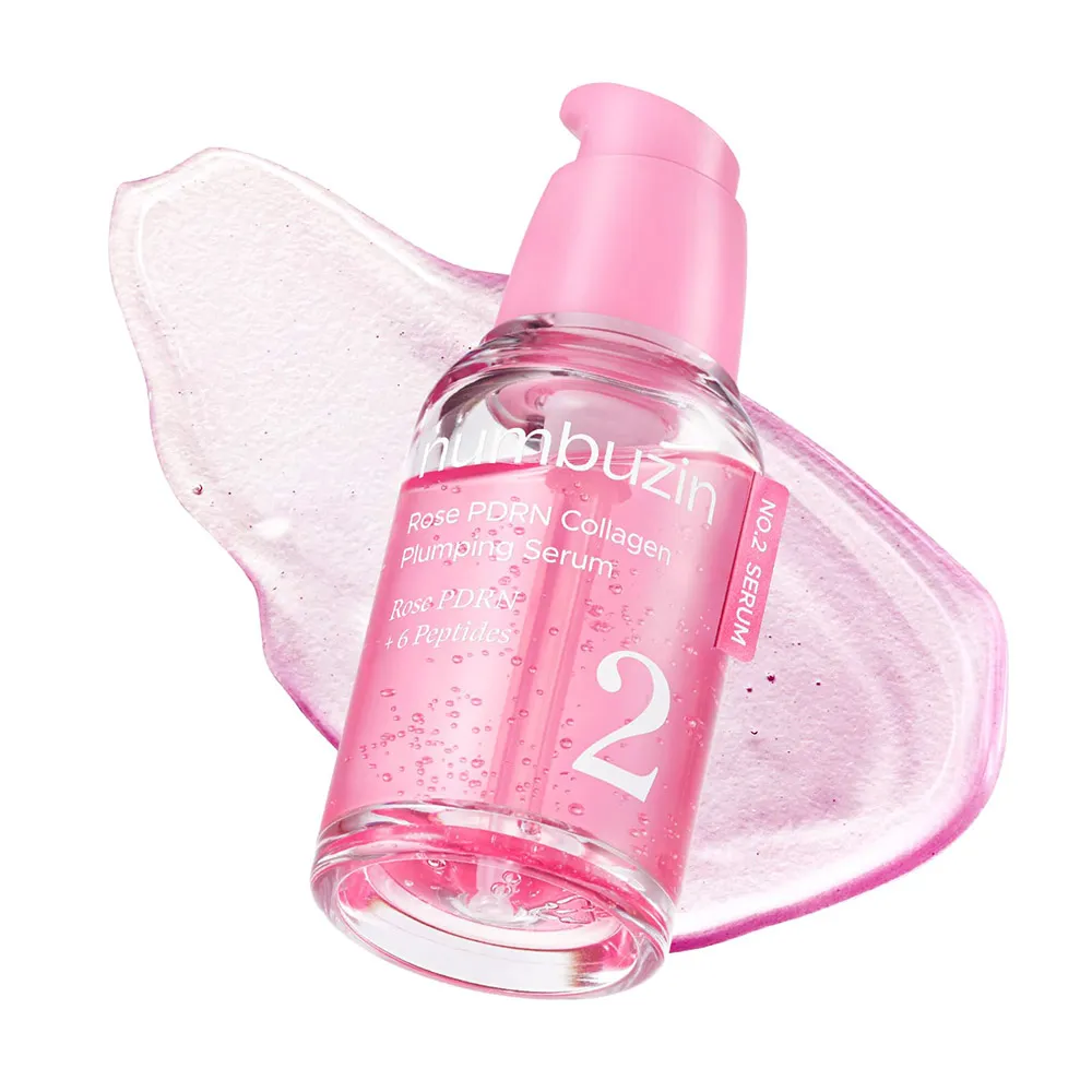 سرم حجم دهنده PDRN و کلاژن رز نامبوزین 30 میل – numbuzin – No.2 Rose PDRN Collagen Plumping Serum