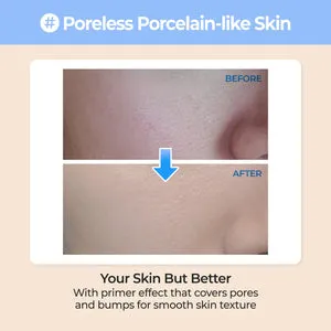 کرم ضد آفتاب تینتی چند‌ کاره نامبوزین No.3 با SPF 50 رنگ بژ Numbuzin No. 3 Porcelain Base-skip Tone Up Beige SPF50+ PA++++