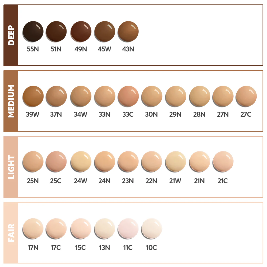 کرم پودر ماسک فیت رد تیرتیر در رنگ بندی TIRTIR Mask Fit Red Foundation