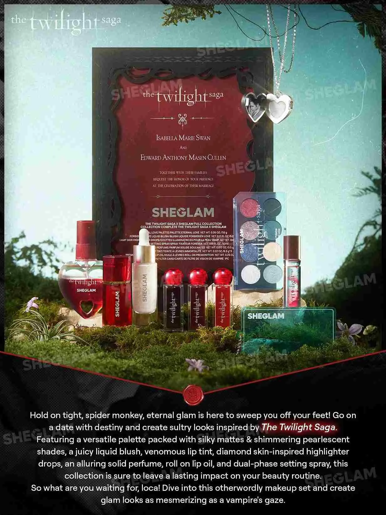 کالکشن توایلایت شیگلم – The Twilight Saga X SHEGLAM