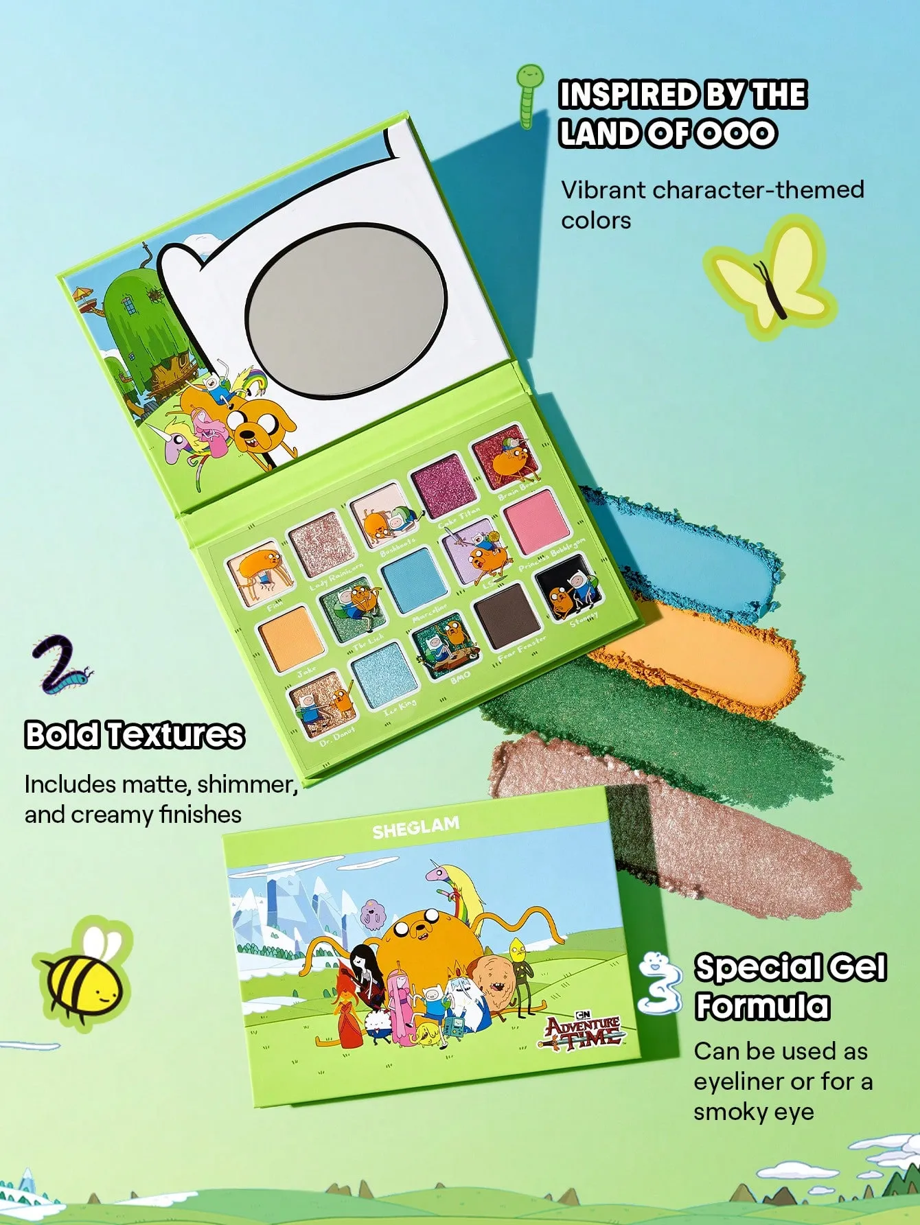 کالکشن ادونچر تایم شیگلم – Adventure Time SHEGLAM