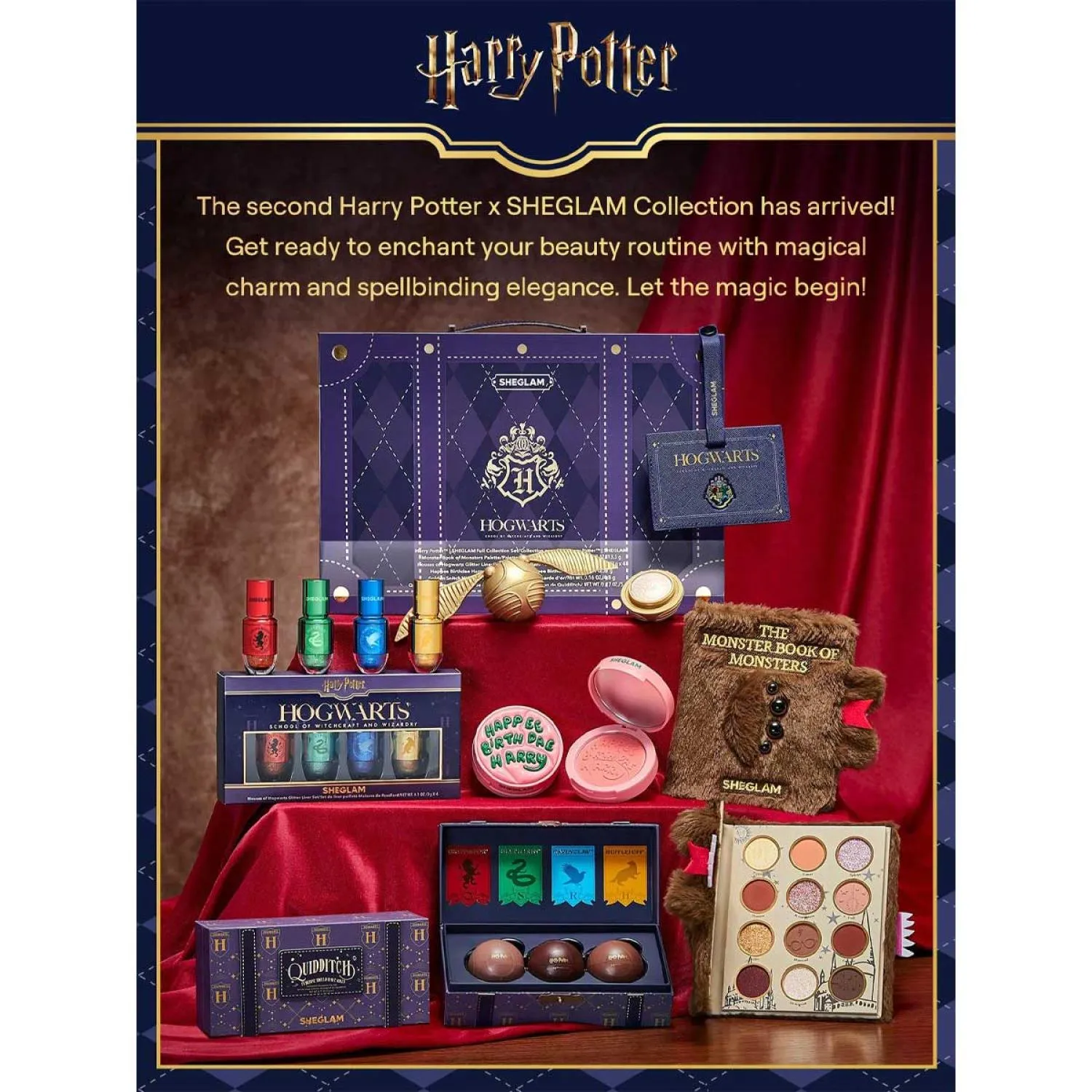 کالکشن هری پاتر ورژن 2 شیگلم | ست کامل  Sheglam Harry Potter™ X Full Collection Set