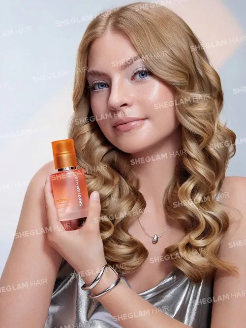 روغن مو ضد حرارت و محافظت کننده شیگلم 100 میل _ SHEGLAM HAIR Hot Streak Thermal Defense Glow Oil Elixir