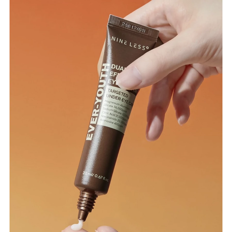 کرم دور چشم دوکاره ضد پیری ناینلس 20 میل NINELESS Ever-Youth Dual Effect Eye Cream
