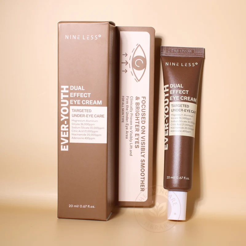 کرم دور چشم دوکاره ضد پیری ناینلس 20 میل NINELESS Ever-Youth Dual Effect Eye Cream
