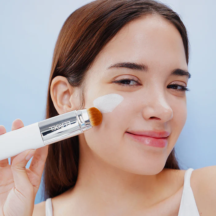 کرم پودر استیک چندکاره الروال در رنگ بندی ELROEL BLANC COVER CREAM STICK