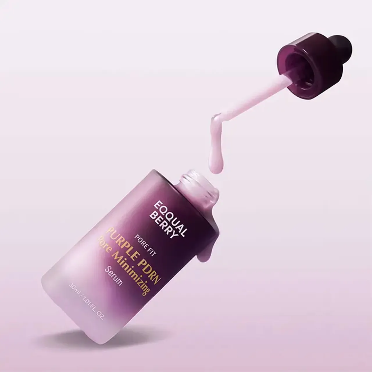 سرم کوچک کننده منافذ و روشن کننده PDRN بنفش اکوال بری Eqqualberry Purple PDRN Pore Minimizing Serum
