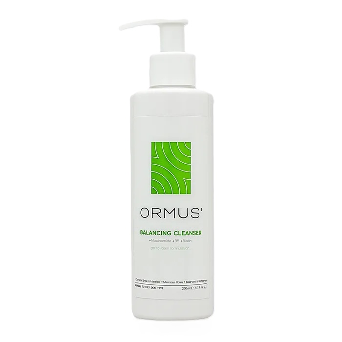 شوینده متعادل کننده صورت پوست چرب اورموس – Balancing Face Wash For Oily Skin