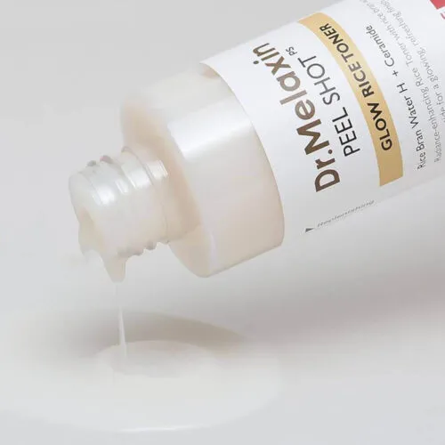تونر درخشان کننده پیل شات برنج سفید دکتر ملاکسین 200 میل Dr.Melaxin Peel Shot Glow White Rice Toner