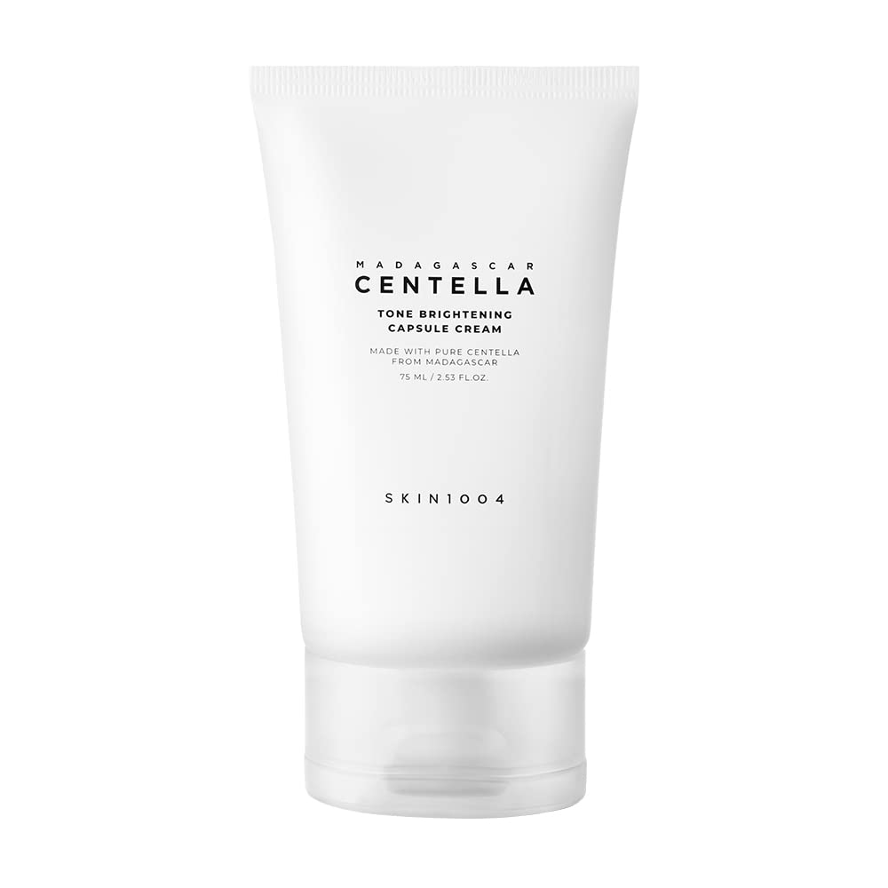 کرم کپسولی روشن کننده و مرطوب کننده سنتلا اسکین 1004 75 میل Skin1004 Madagascar Centella Tone Brightening Capsule Cream