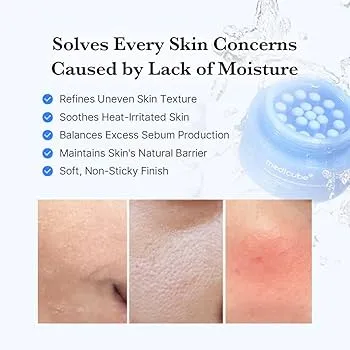 کرم کپسولی آبرسان و مرطوب کننده هیالورونیک اسید و پانتول مدی کیوب وزن 55 گرم Medicube Hyaluronic Moisturizing Capsule Cream