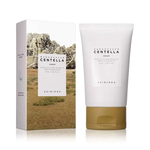 کرم ترمیم کننده سنتلا اسکین ۱۰۰۴ حجم 75 میل SKIN 1004 Madagascar Centella Cream
