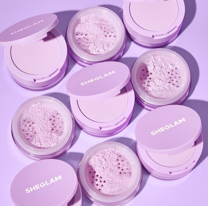 پودر فیکس دو طبقه بنفش شیگلم Sheglam