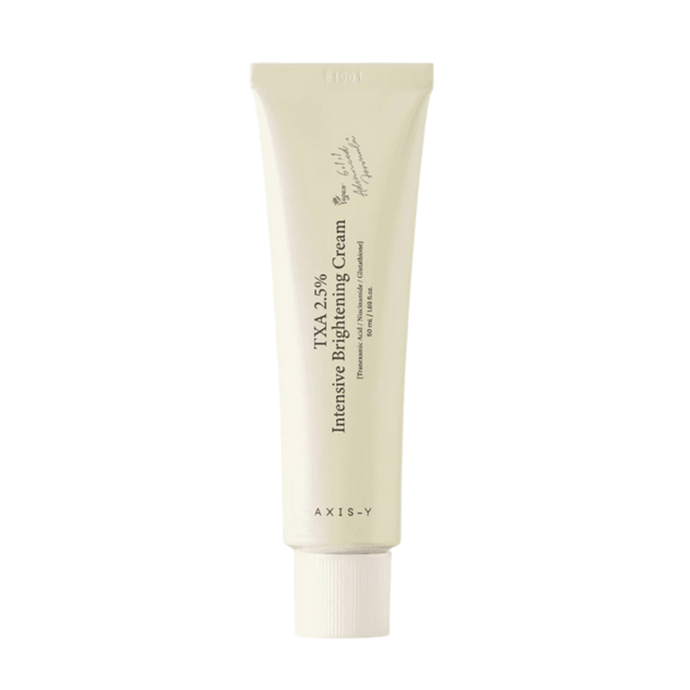 کرم ترانگزامیک اسید 2.5% اکسیس وای ضدلک و روشن کننده پوست حجم 50 میل AXIS-Y TXA 2.5% Intensive Brightening Cream