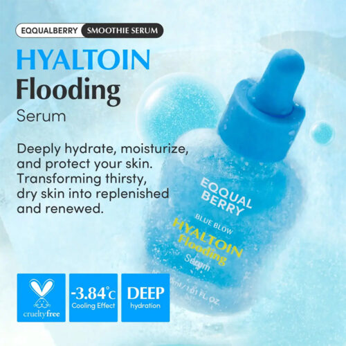 سرم آبرسان و خنک کننده هیالتوئین اکوال بری EQQUALBERRY Hyaltoin Flooding Serum