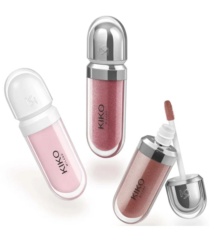 پک لیپ گلاس شماره 01 کیکو میلانـو Glossy Lip Set (سه عددی رنگ 01، 17 و 20)
