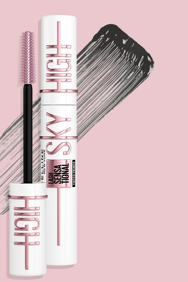 پرایمر مژه میبلین مدل اسکای های (طوسی تیره) Maybelline Lash Sensational Sky High Mascara tinted primer