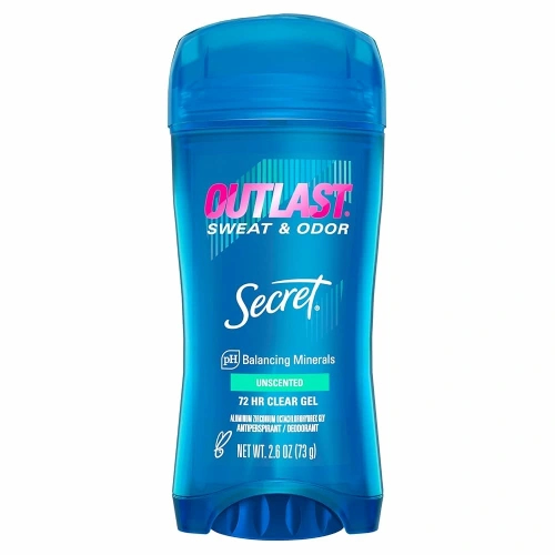 مام ژله ای سکرت حجم 73 گرم مدل Unscented دوام 72 ساعته – Sekret Outlast