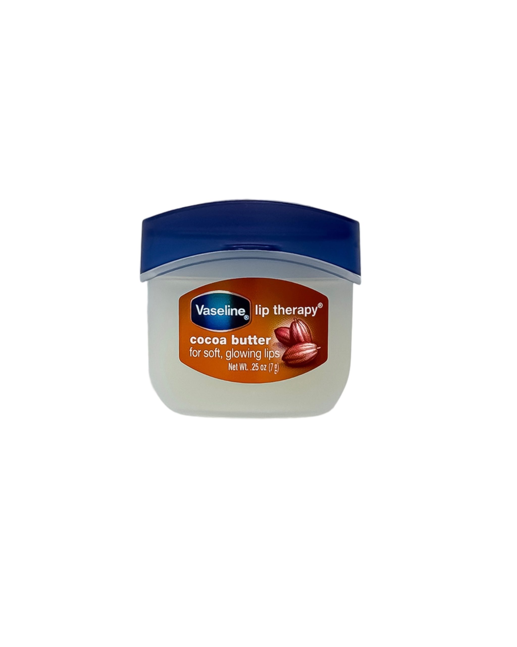 بالم لب کاسه ای وازلین Vaseline مدل Cocoa butter (کره کاکائو) حجم 7 گرم