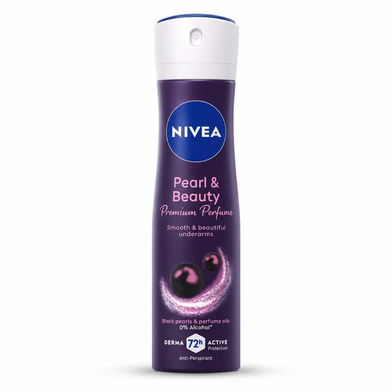 اسپری ضد تعریق زنانه نیوا مدل Nivea Pearl & Beauty حجم 150 میل