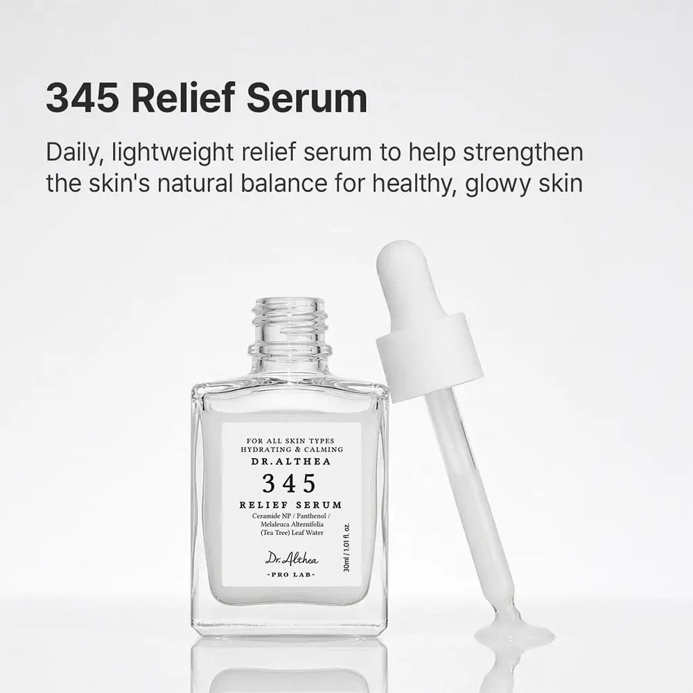سرم تسکین دهنده و آبرسان 345 دکتر آلتیا حجم 30 میل Dr. Althea 345 Relief Serum
