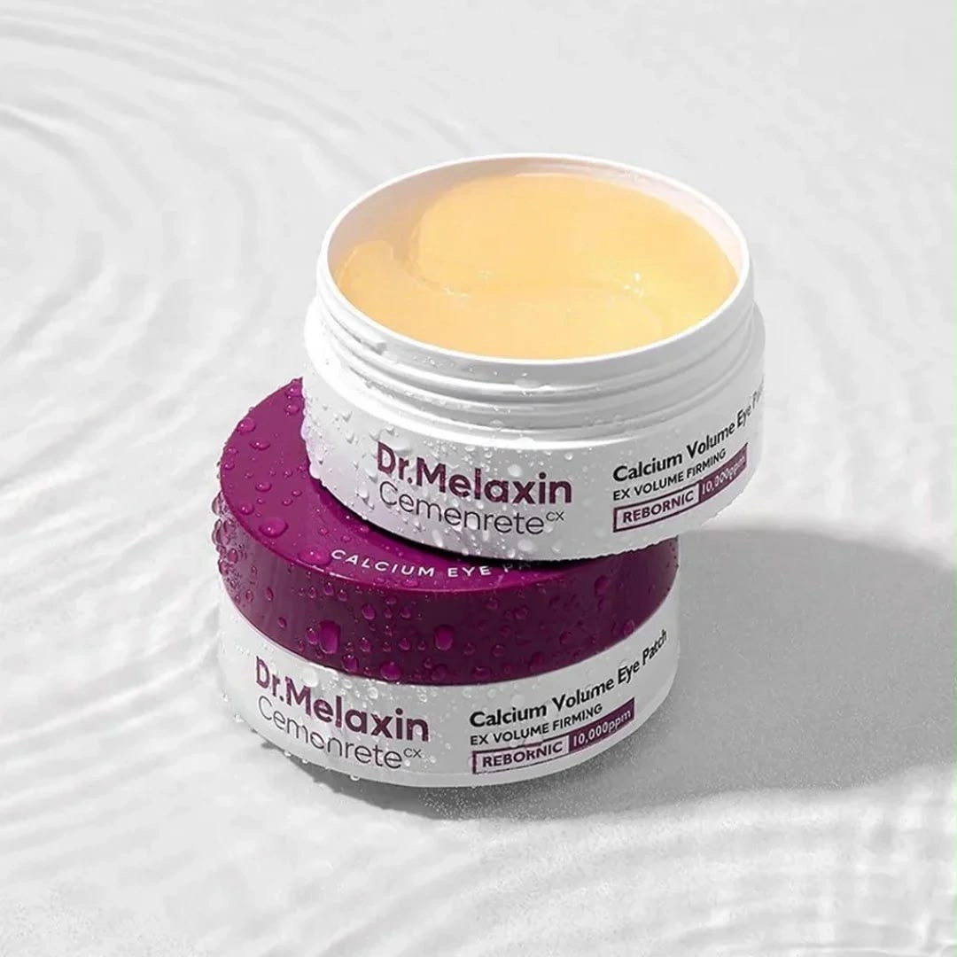 پچ حجم‌ دهنده دور چشم کلسیم سمنرت دکتر ملاکسین 60 عددی Dr.Melaxin Cemenrete Calcium Volume Eye Patch