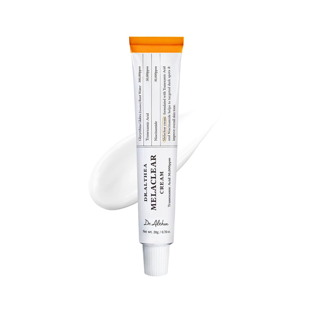 کرم ضد لک و روشن کننده ملاکلیر دکتر التیا حجم 20 گرم Dr. Althea Melaclear Cream