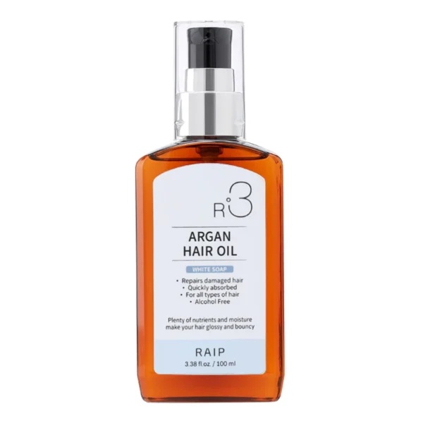 روغن آرگان معطر ریپ حجم 100 میل مدل WHITE SOAP RAIP R°3 ARGAN HAIR OIL – WHITE SOAP