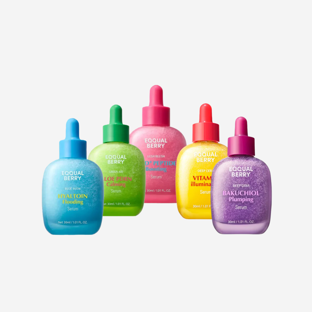 سرم های اکوال بری حجم 10 میل ( جدا شده از پک ) EQQUALBERRY Serum Minis Discovery Kit