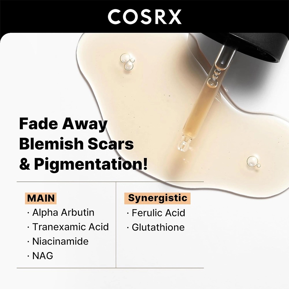 سرم ضد لک و روشن کننده آلفا آربوتین 2 درصد کوزارکس حجم 50 میل Cosrx The Alpha-Arbutin 2 Discoloration Care Serum