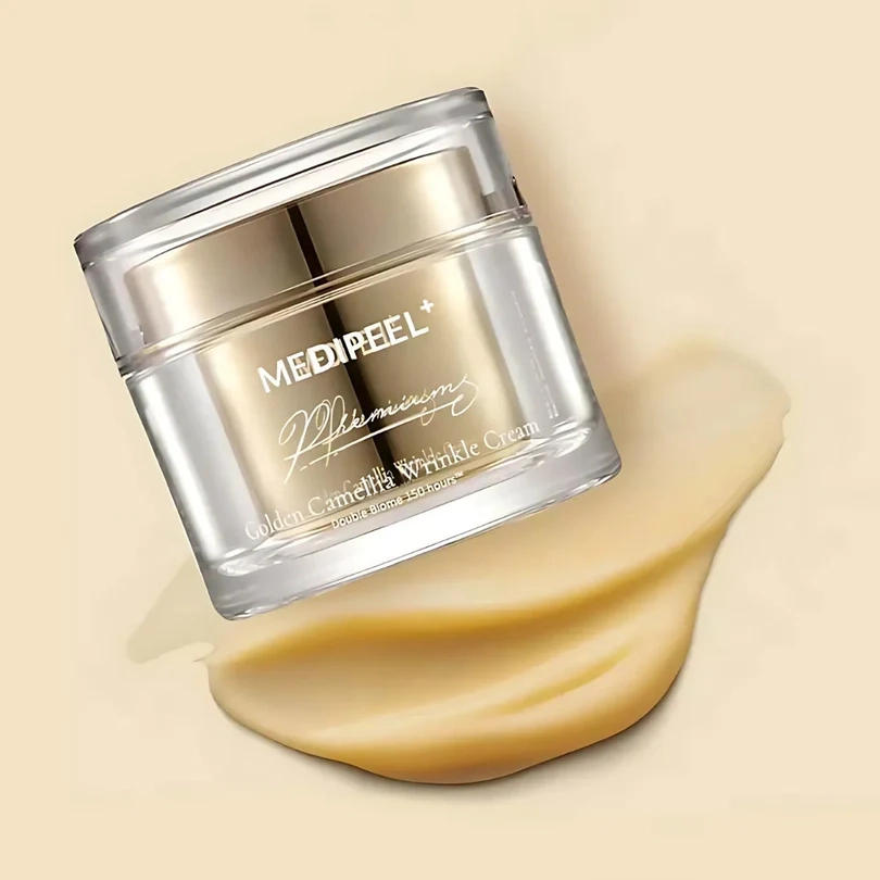 کرم ضدچروک و جوانساز گلدن کاملیا مدی پیل حجم 50 میل Medi-Peel Premium Golden Camellia Wrinkle Cream