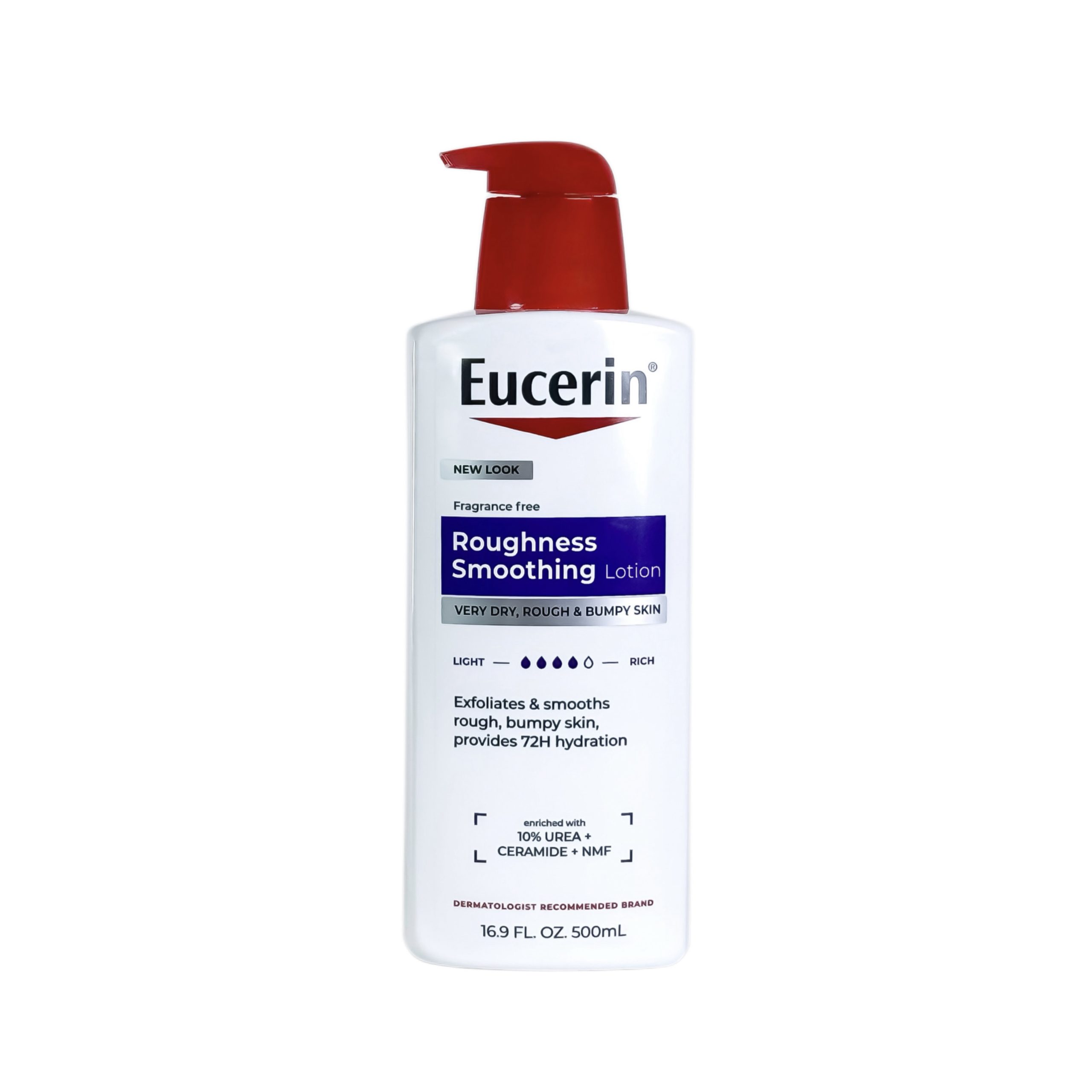 لوسیون بدن ایوسرین حجم 500 میل مدل Eucerin Roughness Smoothing Lotion