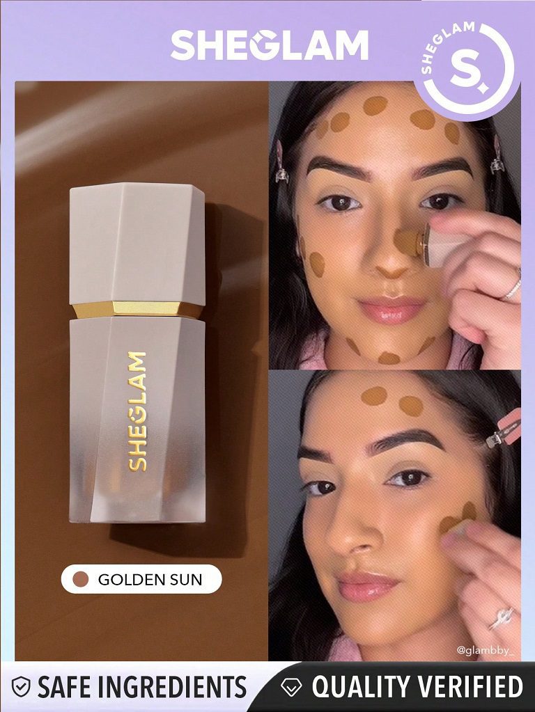 کانتور مایع شیگلم SHEGLAM(golden sun) liquid contour